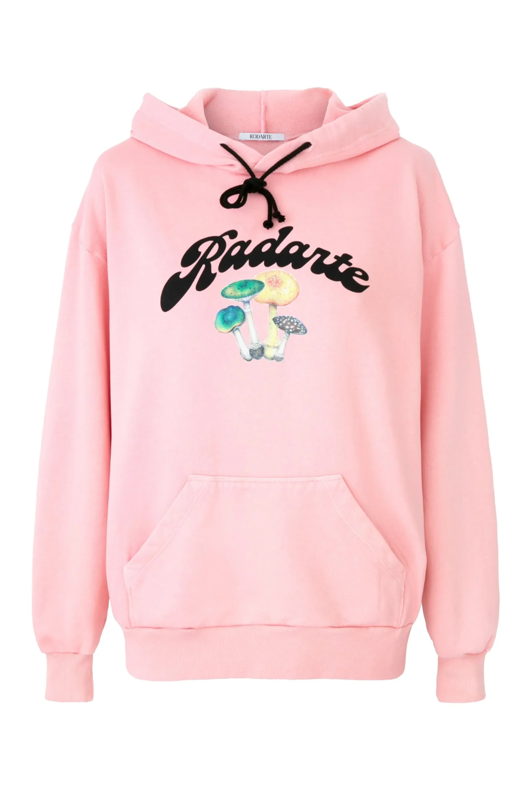 Mushroom Printed Pink Radarte Hoodie