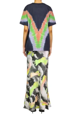 Tie Dye Fairy Print Radarte T-Shirt